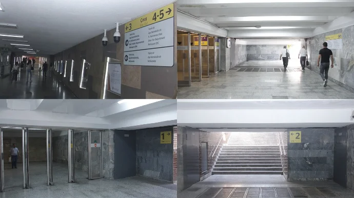 Metro stansiyalarının çıxışları nömrələnir FOTO