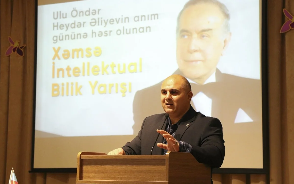 AzMİUda Heydər Əliyevin xatirəsinə həsr olunmuş bilik yarışı keçirilib FOTOLAR