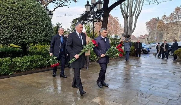 İnam Kərimov Gürcüstana getdi Foto