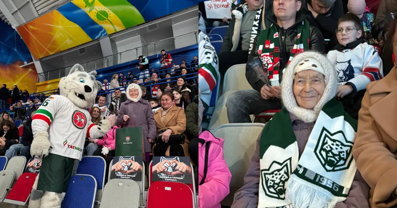 99 yaşlı azarkeş tribunada əyləşib klubuna azarkeşlik etdi