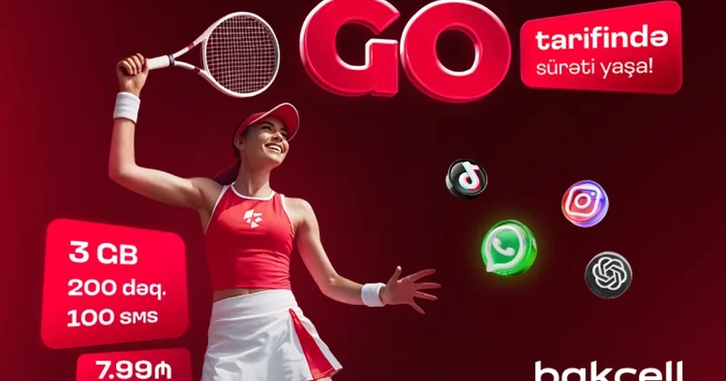 Bakcell представляет новые тарифы GO с расширенными возможностями