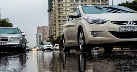 Hava şərəitinə uyğun sürət...