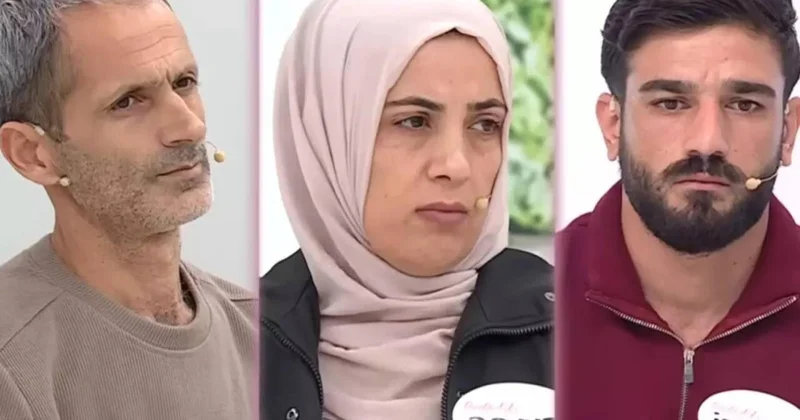 Bir tərəfində əri, o biri tərəfində də sevgilisi ilə efirə çıxdı Türkiyədə rəzillik VİDEO