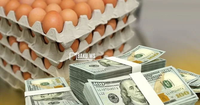 Azərbaycan xarici ölkələrə yumurtanı neçəyə satır?