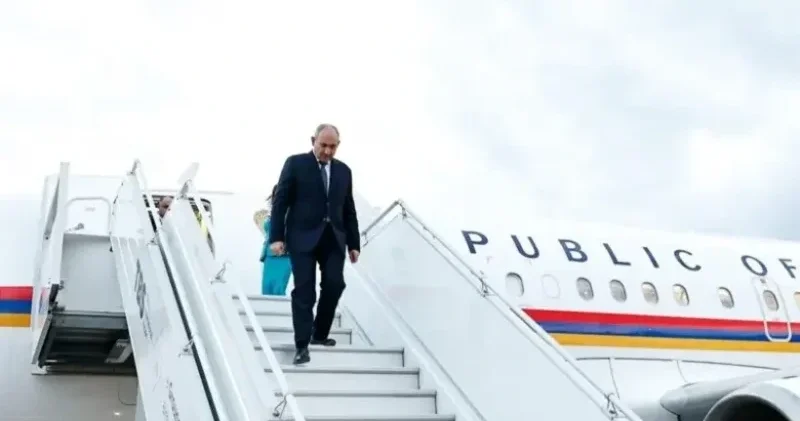 Nikol Paşinyan Almaniyada səfərdədir