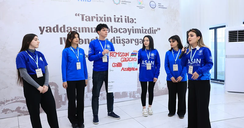 “Tarixin izi ilə: yaddaşımız gələcəyimizdir” IV gənclər düşərgəsi keçirilib Fotolar