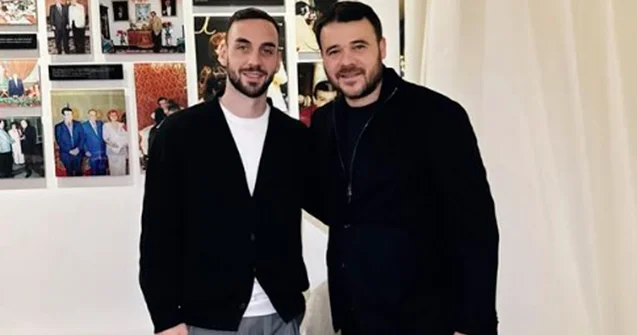 Emin Ağalarov Marko Yankoviçlə görüşdü Foto