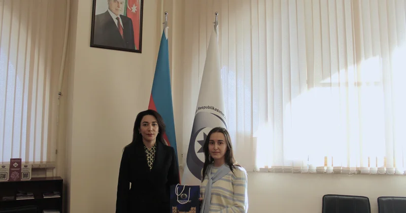 Səbinə Əliyeva Ombudsmanın xüsusi təqaüdünü qazanmış tələbələrlə görüşüb