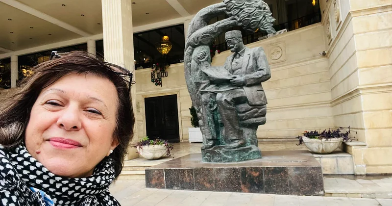 Zərdabinin heykəlinin köçürülməsi anama qarşı hörmətsizlikdir Müəllifin qızından etiraz