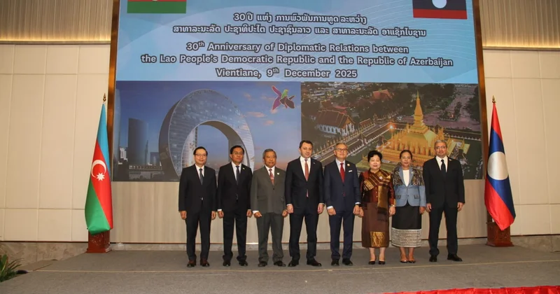 Азербайджанская делегация обсудила в Лаосе вопросы сотрудничества стран (ФОТО)