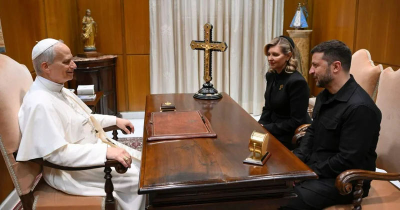 Переговоры Зеленского с понтификом: мир, пленные и украинские дети Minval Politika