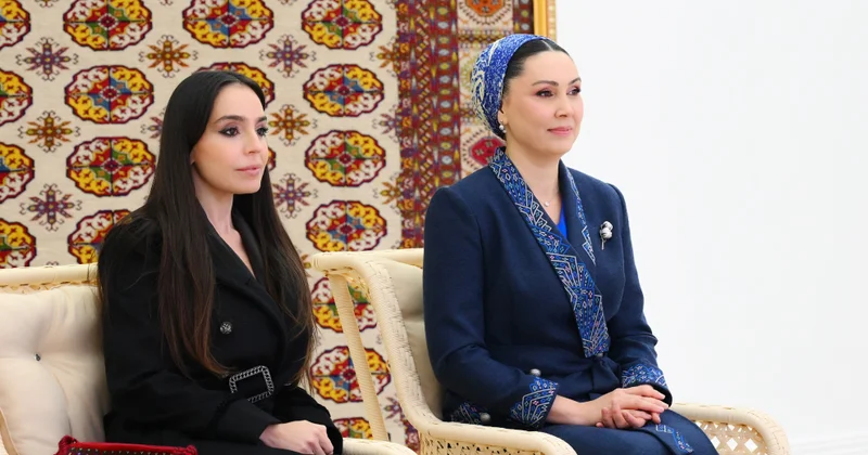 Вице президент Фонда Гейдара Алиева Лейла Алиева приняла участие в выставке, посвященной национальной кухне Туркменистана (ФОТО)