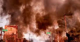 В Южной Калифорнии 18 млн жителей призвали не выходить из дома из за опасного смога