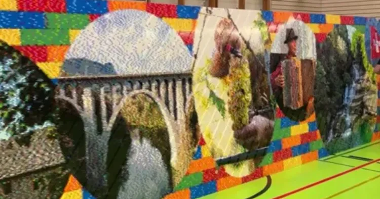 Dünyanın ən böyük Lego freskası yaradıldı