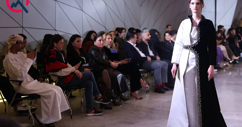 Dünənki moda nümayişindən maraqlı görüntülər Video