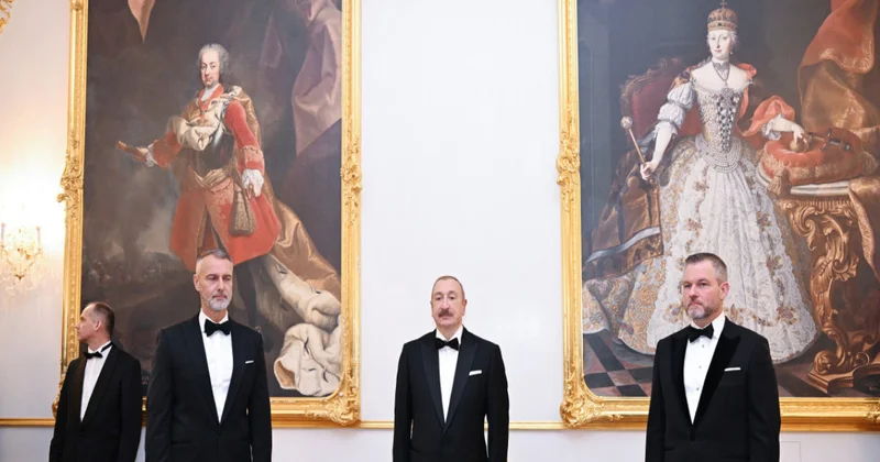 В Братиславе в честь Ильхама Алиева был дан официальный прием ФОТО