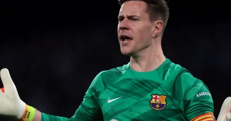 Almaniyalı məşhur qapıçı zədədən sonra “Barselona“nın məşqlərinə qoşulub