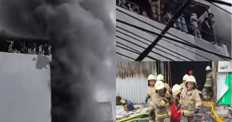 İndoneziyanın paytaxtı Cakartada güclü yanğın Çox sayda ölən var VİDEO