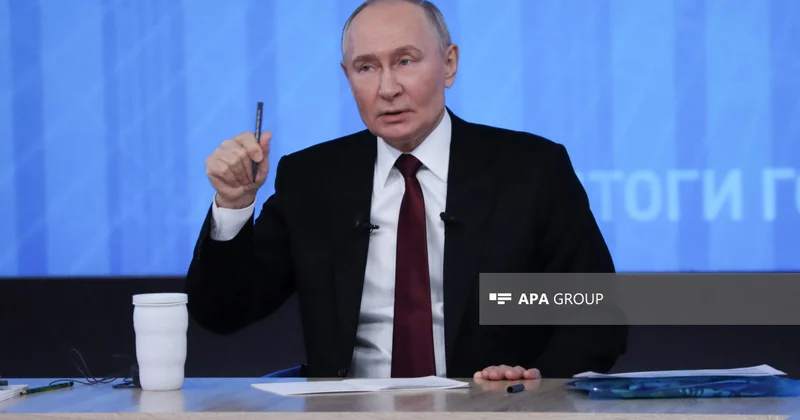 Putin: Ukraynadan geri alınan ərazilər həmişə Rusiyanın bir hissəsi olub