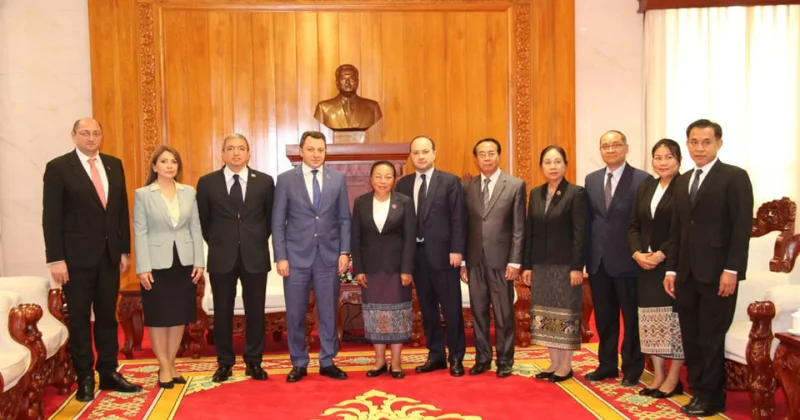 Азербайджан и Лаос провели первые политические консультации ФОТО