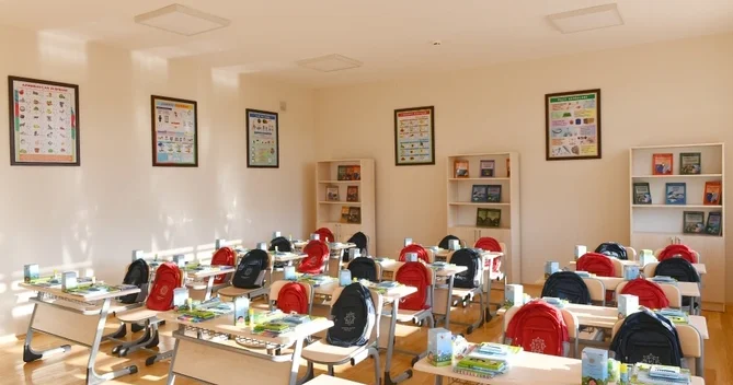 Bu rayonda məktəb binası sökülərək YENİSİ TİKİLDİ