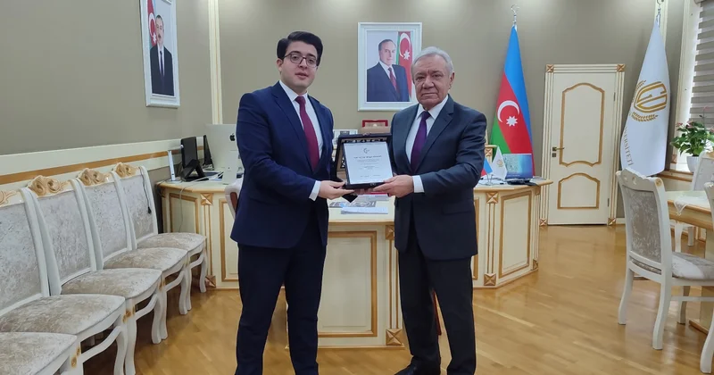 Gəncə Dövlət Universiteti mükafata layiq görüldü FOTO