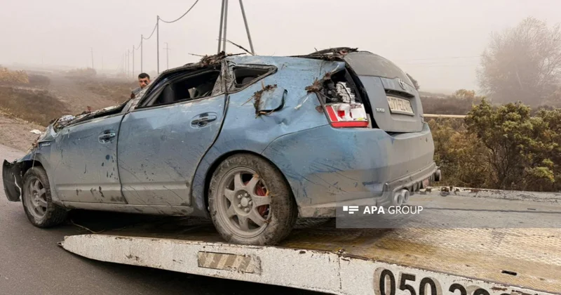 Zərdabda yol qəzasında baba və nəvə ölüb, ailənin 5 üzvü xəsarət alıb FOTO YENİLƏNİB 1