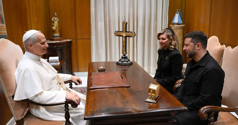 Zelenski İtaliyaya gəlib