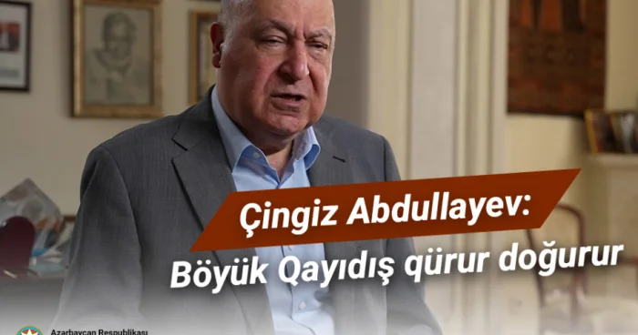 “Böyük Qayıdış” hər bir vətənpərvər azərbaycanlıda qürur doğurur”
