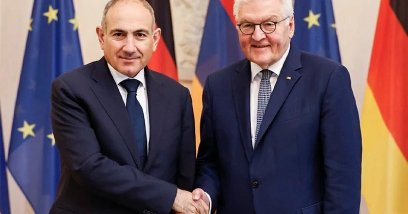 Paşinyan Almaniya Prezidenti ilə Qafqazda sülh gündəliyini müzakirə edib