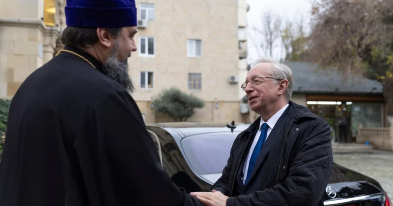 Lavrovun müavini Bakıda FOTO