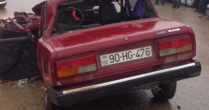 Qusarda AĞIR QƏZA: 4 yaralı var ÖZƏL/FOTO