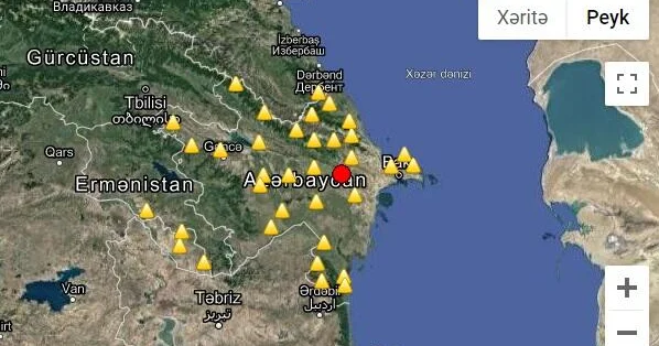 Şamaxıda güclü zəlzələ oldu