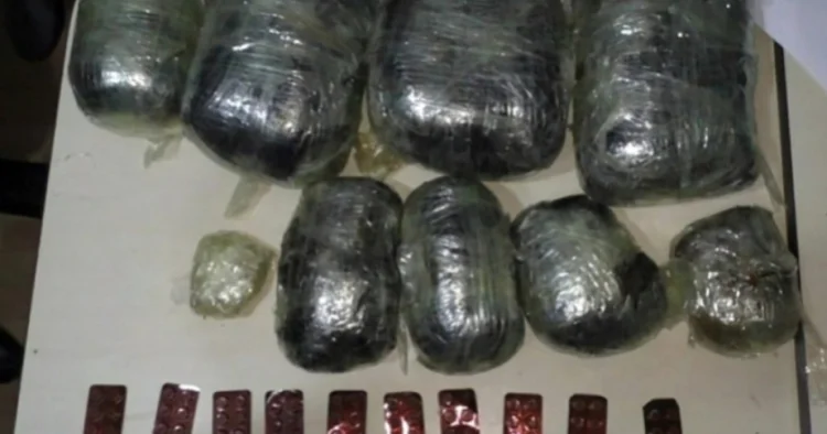 Çəkisi 31 kiloqramdan çox narkotik aşkarlanaraq götürülüb