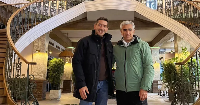 Orxan Aslanov Anar Ələkbərovla bir arada...