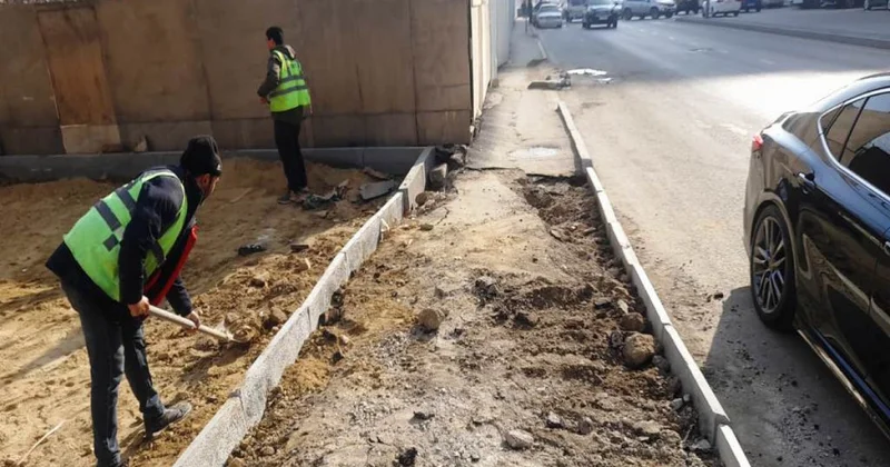 Bakıda piyada səkilərinin ləğv edilməsinə qarşı tədbirlər görülüb, qanunsuz müdaxilələr aradan qaldırılıb