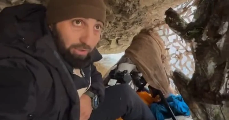 Azərbaycanda fotoqraf buna görə 3 gün mağarada qaldı VİDEO