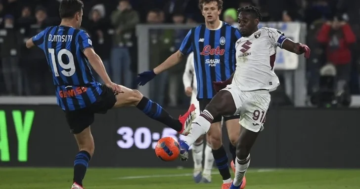 Аталанта победила Торино в матче 20 го тура Серии А