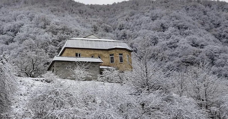 Xınalıq, Qrız, Qusar, Şahdağda qar yağır FAKTİKİ HAVA