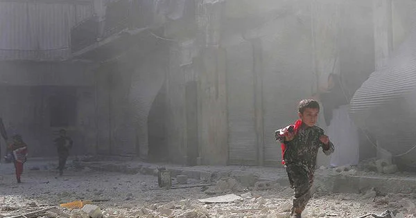 SDQ Hələbdə meriya binasını belə vurdu Video