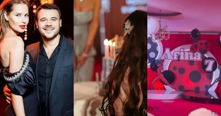 Qızının ad günündən paylaşım etdi Video