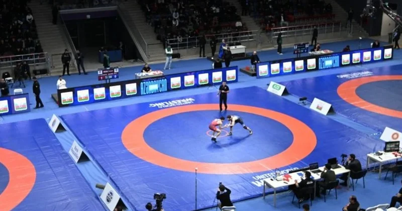 Sərbəst güləş üzrə Azərbaycan çempionatında daha 5 çəkidə final görüşləri keçiriləcək