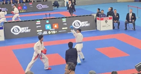 Azərbaycan karateçiləri Tbilisidə idman karatesi üzrə beynəlxalq turnirdə iştirak edirlər FOTO