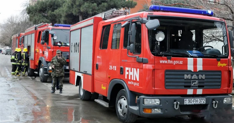 Пожар в многоэтажном жилом доме в Масазыре: эвакуированы 25 человек ВИДЕО