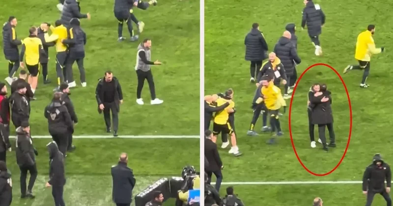 Fənərbaxça Qalatasaray oyunu sonrası gözlənilməz an