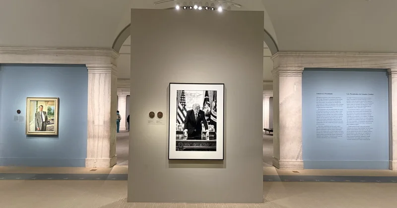 В Национальной портретной галерее Вашингтона появился портрет Дональда Трампа Minval Politika