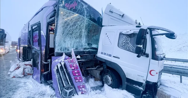 В Турции пассажирский автобус столкнулся с грузовиком: девять пострадавших ФОТО