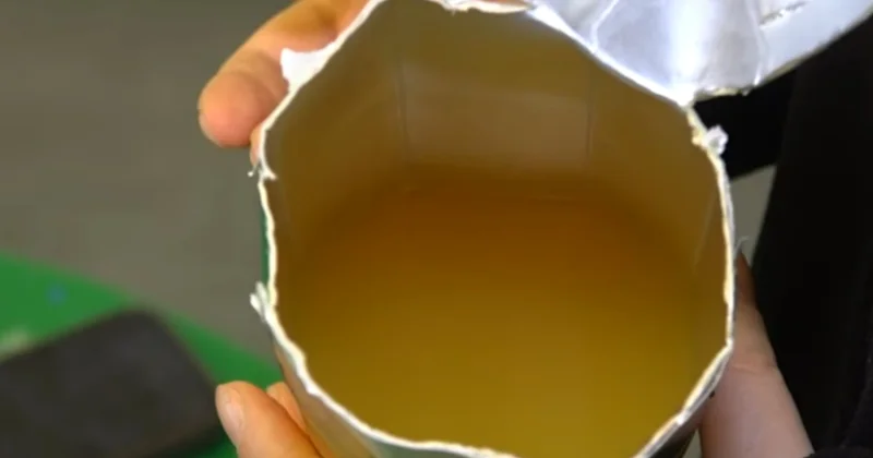 Meyvə şirələrinin içindən çıxan naməlum maddə nədir?