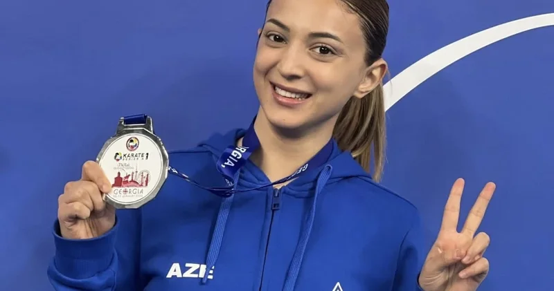 Karateçimiz Tbilisidə keçirilən beynəlxalq turnirdə gümüş medal qazanıb