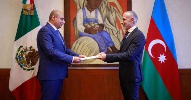 Azərbaycan səfiri etimadnaməsinin surətini Meksikanın XİN rəsmisinə təqdim edib